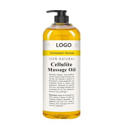 China Anti Cellulite Slimming 100% Natural Anti Cellulite Unique Blend Massage Oil for sale