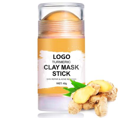 China Moisturizer Private Label Turmeric Mud Mask Turmeric Stick Glowing Stick Clay Stick Mask for sale