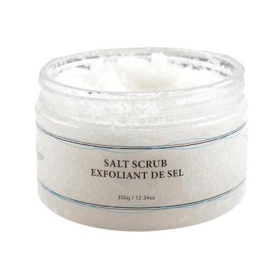 China Exfoliator Private Label Body Exfoliating Whitening Dead Sea Salt Body Scrub for sale