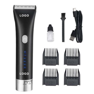 China New Viable Electronic Rechargeable Pet Hair Cutter Pet Grooming Hair Removal Trimmer For Dogs Cats for sale