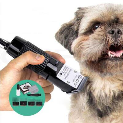 China Rechargeable Electric Hair Clippers Dog Pet Hair Clippers Viable Professional Low Noise Hair Removal Trimmers Dog Grooming for sale