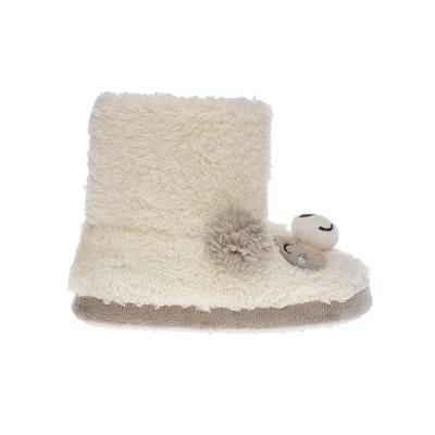 China China Flat Embroider Winter Boot Warm Furry Boots for sale