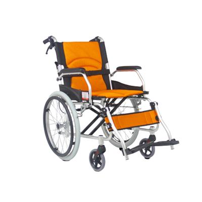 China Healthcare Foldable Handicap Aluminum Manual Wheelchair For Disabled for sale