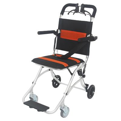 China New Style Aluminum Light Weight Manual Aluminum Folding Wheelchair For Adult for sale