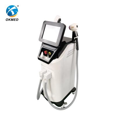 China 2021 New Arrival 808 Nm Diode Laser Hair Removal Machine With High Frequency for sale