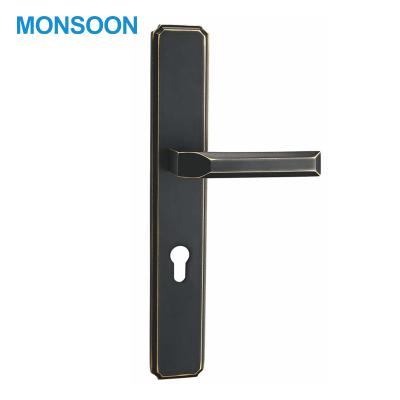 China New Design Modern Black Zinc Alloy Kitchen Door Handles Antique Stainless Steel Door Pull Handle for sale