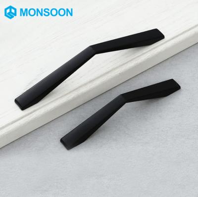 China MONSON Modern Furniture Fittings Sideboard Door Handles Stainless Steel Sideboard Handles for sale