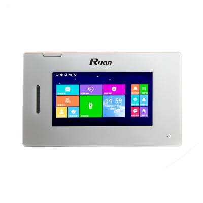 China Aluminum alloy frame+acrylic mirror doorbell 1080P camera wifi IP video wireless door phone new for villa for sale