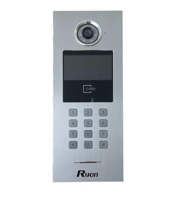 China Aluminum alloy frame+acrylic tuya wireless intercom IP intercom multi door mirror flats for sale