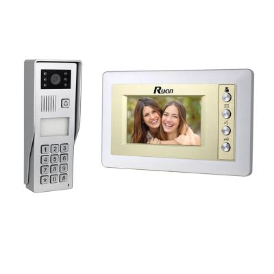 China NIGHT VISION apartments commax multi intercom 4 wires video door phone system for sale