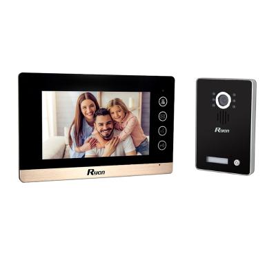 China NIGHT VISION home villa video door intercom with fingerprint unlock outdoor monitor for sale