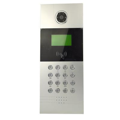 China Multi Function Waterproof Intercom Name Search Aluminum Alloy Audio Language Intercoms For Apartments for sale