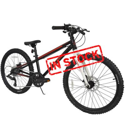 China CYBIC Aluminum Alloy 24 Inch Cheap Aluminum Alloy 8 Speed ​​Kid Mountain Bike MTB Cycles In USA Amazon Stock Free Shipping for sale