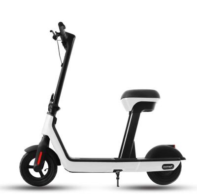 China 2021 Newest Pro 800W Single Motor 25KM/H Cheap Electric Scooter Unisex Model HU3 With Seat for sale