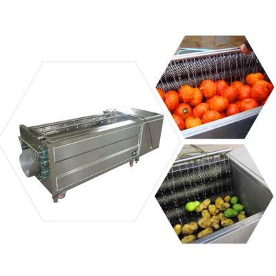 China Peeling washing machine roller vegetable brush washing peeling machine for potato/pumpkin/cassava/palm/carrot/onion for sale