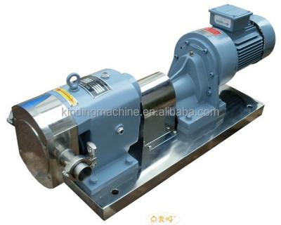 China Other Sanitary Stainless Steel Cam Rotor Hygienic Pump for sale