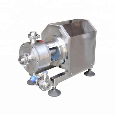 China Liquid with Built-in One-Stage Hanging High Solids Shear Emulsifier/Mixer/Homogenizer/Mixer/Pump for Food Grade for sale