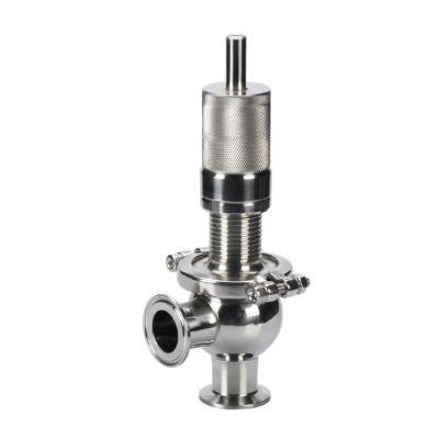 China General Stainless Steel Pressure Relief Valve Sanitary Pressure Reduce Expansion Safety Valve for sale