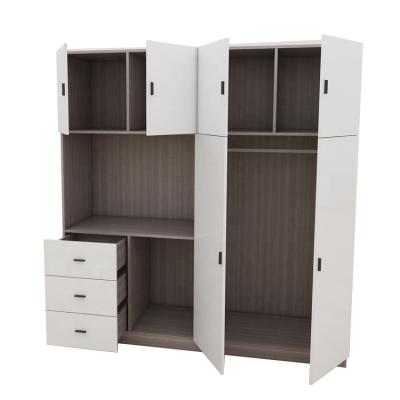 China Customizable Good Prices Wardrobe Space Saving Storage Wardrobe Convertible for sale