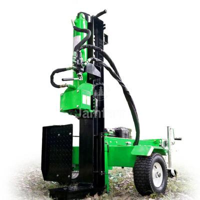 China Jamfam Farms 50 Ton Firewood Processor Wood Chipper Log Splitter With Gasoline Electric Start for sale