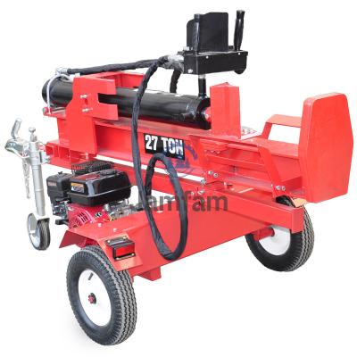 China Cheap Hotels Firewood Processor Log Splitter Wood Splitting Machine Provided Gas Log Splitters Gasoline Used Hot Product 2022 120 for sale