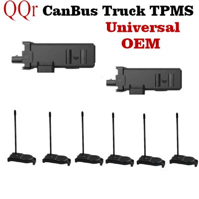 China Canbus 6 Internal External Wireless Tire Pressure Monitoring Sensor 18 433Mhz Tpms For Bus And Truck Utility Vehicles T101 for sale