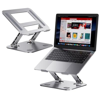 China Multi-Function Foldable Portable Notebook Stand Aluminum Alloy Laptop Stand Portable MC Design New New for sale