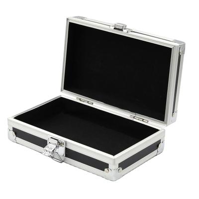 China Multi-Functional Display Case Aluminum Silver Aluminum Tool Storage Aluminum Tool Box Carry Box for sale