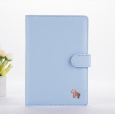 China Custom a5 size PU cover travel diary eco-friendly paper notebook with high quality for sale