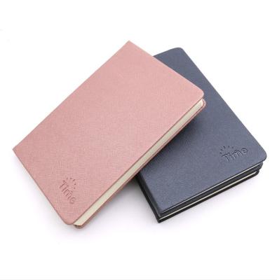 China Eco-friendly Custom Paper Journal Printing Logo Notebook With Leather Hardcover for sale