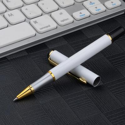 China office & School Pen Factory Price Ballpoint Pens Low Price Retractable White Plastic Pen for sale