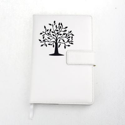 China Eco-friendly Paper Custom High Quality Leather Hardcover Notebook With Embossed Logo For Business for sale