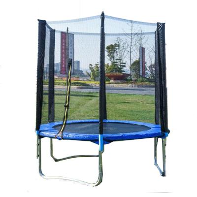 China With Protective Mini Kids 8FT Protective Net Professional Cheap Jumping Outdoor Round Trampoline for sale