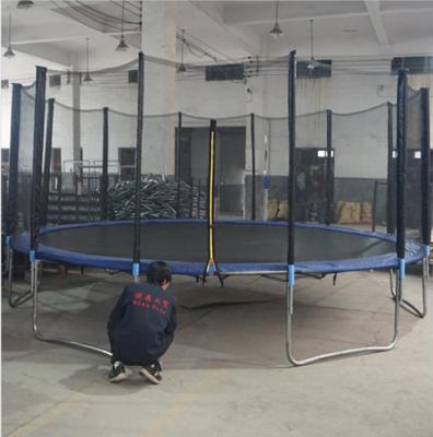 China With the largest 16Ft trampoline guaranteed quality protective net with safety net for sale