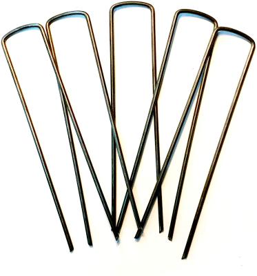 China Garden Worker Anchoring Pins With Garden Stakes Trim U-Garden Pegs Buffer Joint for sale