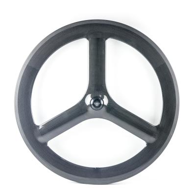 China Road Bikes Best Selling Carbon Time Bicycle 3 Spoke Trial Wheel for sale