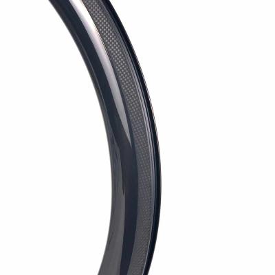 China Road Bikes China Customized Tubeless Track Carbon Fiber Bicycle Sports Bike Wheel Rims for sale