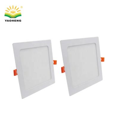 China CE BV Industrial High Quality Energy Star Indoor Ultra Thin Recessed Ceiling Panel Light Square Led for sale