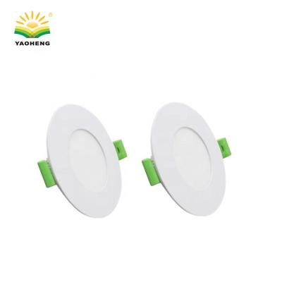 China Hotel New Product Industrial Thin Aluminum Plastic Thickness Led Ceil Round Led Panel Light for sale