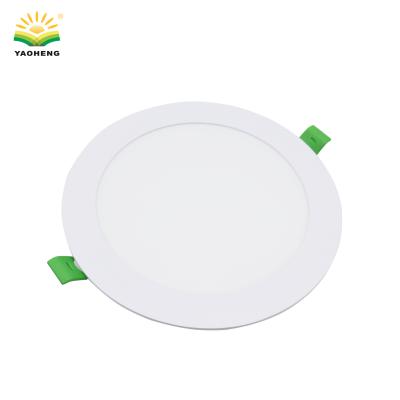 China Factory industrial low price professional classroom wall ceiling housing round led ultra thin light panel for sale