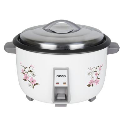 China Industrial large ricco commercial size electric rice cooker with beautiful flower pattern for sale