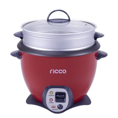 China 1.8L Household Stir-Fry Function Rice Cooker With Red Color Body Multi Cooker for sale