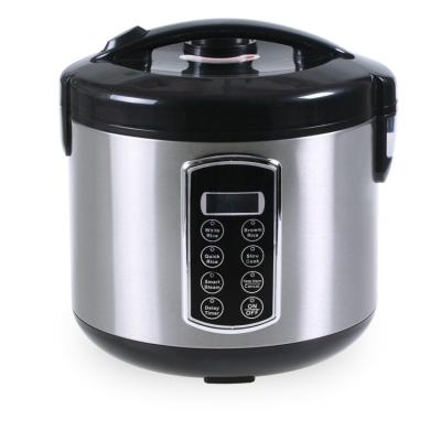 China Household 700watt 1.8L Multifunction Stainless Steel Cooker With Steamer for sale