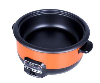 China Household Multi Function Orange Multi Cooker Cooker for sale