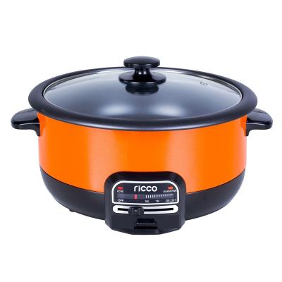 China 3L Pot Nonstick Coating Interior Multi Cooker / Curry Make Hot Pot for sale