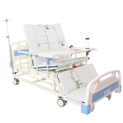 China Factory Price 5 Function Modern Inpatient Bed Multifunctional Medical Electric Bed For ICU Hospital for sale