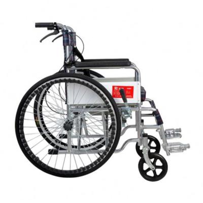 China Manual Motor Comfortable Convenient Easy Transport Nursing Folding Wheelchair For Sale for sale