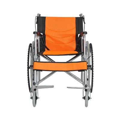 China Folding Comfortable Lightweight Elderly Scooter Handicapped Portable Wheelchair Trolley for sale