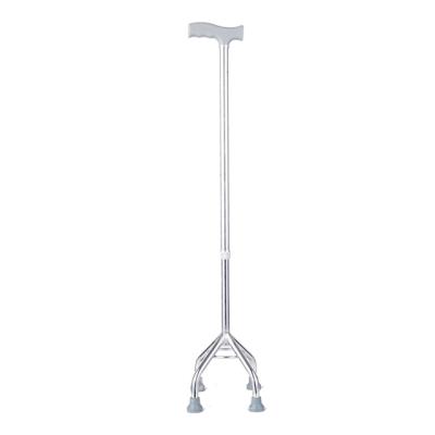 China Hospital Best Price Medical Aluminum AlloyFour-Legged Crutches For The Elderly for sale