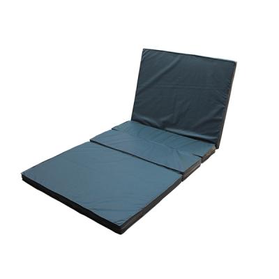 China Foldable Factory Price 4-Folding Foam Waterproof Hospital Bed Mattress Bed Mattress For Clinic for sale